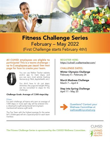 Spring 2022 Fitness Challenge